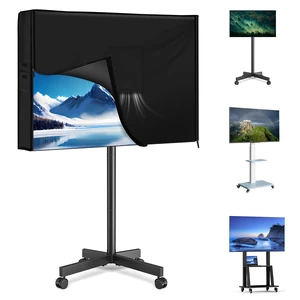 Mobile Outdoor TV Stand Cover for 45-57 Inch TV Screen,600D Oxford Waterproof Outdoor TV Cover, Television-Screen Storage for Mobile LED OLED LCD TV Cart-57L x 7W x 31H, 600D Oxford Fabric Mobile Outdoor TV Stand Cover for 45-57 Inch TV Screen,600D Oxford Waterproof Outdoor TV Cover, Television-Screen Storage for Mobile LED OLED LCD TV Cart-57L x 7W x 31H, 600D Oxford Fabric