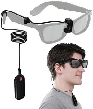 Smart Glasses Battery Pack 3000mAh for Ray-Ban Meta AI Glasses, Clip-On Charger for Wayfarer & Skyler, Fast Charging, Ultra-Light Wearable Battery & Enhanced Connectors, Extend 48H Video Smart Glasses Battery Pack 3000mAh for Ray-Ban Meta AI Glasses, Clip-On Charger for Wayfarer & Skyler, Fast Charging, Ultra-Light Wearable Battery & Enhanced Connectors, Extend 48H Video