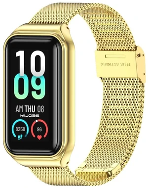 Metal Replacement Strap for Amazfit Band 7 - Compatible with Amazfit 7 Fitness Tracker Metal Replacement Strap for Amazfit Band 7 - Compatible with Amazfit 7 Fitness Tracker