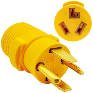 ETL Listed NEMA 14-50P to 10-30R Adapter,50A to 30A Dryer Plug Adapter Heavy Duty 30A 250V 4 Prong to 3 Prong Adapter for Dryer, Welder, Generator ETL Listed NEMA 14-50P to 10-30R Adapter,50A to 30A Dryer Plug Adapter Heavy Duty 30A 250V 4 Prong to 3 Prong Adapter for Dryer, Welder, Generator