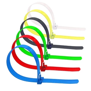 100 Pcs 12 Inch Color Reusable Zip Ties, Heavy Duty Releasable Cable Ties, Self-Locking Nylon Colored Zip Ties 50 Lbs Tensile Strength Cable Ties Wraps for Garden Plant Home Office Workshop 100 Pcs 12 Inch Color Reusable Zip Ties, Heavy Duty Releasable Cable Ties, Self-Locking Nylon Colored Zip Ties 50 Lbs Tensile Strength Cable Ties Wraps for Garden Plant Home Office Workshop