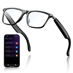 AI Smart Glasses with ChatGPT, Bluetooth GlassesTranslation 129 Languages,for Music Playback, Hands-Free Calling, IP67 Waterproof for Men Women, Athletic,Outdoor-Transparent AI Smart Glasses with ChatGPT, Bluetooth GlassesTranslation 129 Languages,for Music Playback, Hands-Free Calling, IP67 Waterproof for Men Women, Athletic,Outdoor-Transparent