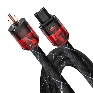 Audiocrast 4.9FT Audiophile Power Cable 10 AWG for Hi-Fi Systems NEMA 5-15P to C15 AC Power Cable,OFC Conductors,Pure Copper Shielding,Pure Copper Plugs,125V 15A,BW Braided Mesh Audiocrast 4.9FT Audiophile Power Cable 10 AWG for Hi-Fi Systems NEMA 5-15P to C15 AC Power Cable,OFC Conductors,Pure Copper Shielding,Pure Copper Plugs,125V 15A,BW Braided Mesh