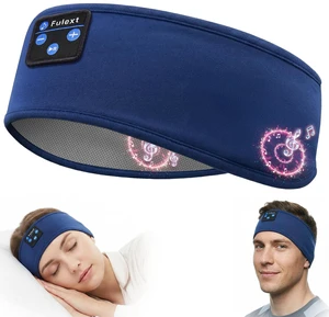 Sleep Headphones Bluetooth 5.4, Wireless Sleep Headphones for Side Sleepers, Ultra-Thin Stereo Speakers & Long-Lasting Time Battery, Sweat-Proof Earphones (Deep Blue) Sleep Headphones Bluetooth 5.4, Wireless Sleep Headphones for Side Sleepers, Ultra-Thin Stereo Speakers & Long-Lasting Time Battery, Sweat-Proof Earphones (Deep Blue)