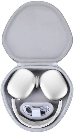 Storage Case Compatible with Apple AirPods Max Over-Ear Headphones Lightweight Carry, Secure Storage, Convenient Zipper, Soft Interior,White Case Storage Case Compatible with Apple AirPods Max Over-Ear Headphones Lightweight Carry, Secure Storage, Convenient Zipper, Soft Interior,White Case