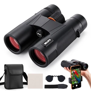 10x42 Binoculars with ED Glass for Adults Stable Phone Adapter included, Waterproof, Fogproof, for Bird Watching, Hunting, Hiking and Football Games 10x42 Binoculars with ED Glass for Adults Stable Phone Adapter included, Waterproof, Fogproof, for Bird Watching, Hunting, Hiking and Football Games