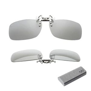 RealD 3D Glasses Clip On (2 Pack), 3D Glasses for Glasses Wearers Movies at Home, 3D Viewing Glasses with Durable Metal Clip & Hard Box RealD 3D Glasses Clip On (2 Pack), 3D Glasses for Glasses Wearers Movies at Home, 3D Viewing Glasses with Durable Metal Clip & Hard Box