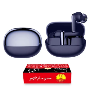 Wireless Earbuds 2 Pack, ANC in-Ear Bluetooth Headphones, Big Bass Durable, Lightweight Design for Noisy Factories, Gym, and Travel, 60 Hour Long Playtime (Dark Blue) Wireless Earbuds 2 Pack, ANC in-Ear Bluetooth Headphones, Big Bass Durable, Lightweight Design for Noisy Factories, Gym, and Travel, 60 Hour Long Playtime (Dark Blue)