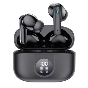 True Wireless Earbuds, Active Noise Cancellation Bluetooth 5.3 TWS with 4 ENC mic, Charging Case with Battery Level Indication, Low Latency 30 Hrs Playback time True Wireless Earbuds, Active Noise Cancellation Bluetooth 5.3 TWS with 4 ENC mic, Charging Case with Battery Level Indication, Low Latency 30 Hrs Playback time