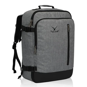 38L Flight Approved Backpack Carry On Travel Bag for Men Women Black Grey Large Weekender Cabin Luggage,Padded 15" Laptop Sleeve,Convertible Overnight Duffel,9 Organized Pockets 38L Flight Approved Backpack Carry On Travel Bag for Men Women Black Grey Large Weekender Cabin Luggage,Padded 15" Laptop Sleeve,Convertible Overnight Duffel,9 Organized Pockets