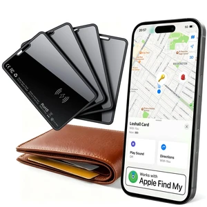 0.09in Slim Wallet Tracker Card for Apple iOS Find My App (4 Pack) Air Tracking Smart Card for Wallet, Wireless Charging, IP68 Waterproof, Key Finder & Item Locator for Keys, Bags, Passport 0.09in Slim Wallet Tracker Card for Apple iOS Find My App (4 Pack) Air Tracking Smart Card for Wallet, Wireless Charging, IP68 Waterproof, Key Finder & Item Locator for Keys, Bags, Passport