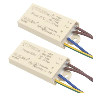 2Pcs Surge Protective Device, Power Surge Protector for Surge Protection, Low Voltage Surge Arrester for Indoor and Outdoor Lighting(110-277 VAC) 2Pcs Surge Protective Device, Power Surge Protector for Surge Protection, Low Voltage Surge Arrester for Indoor and Outdoor Lighting(110-277 VAC)