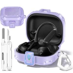2025 New Security Lock Case for Beats Powerbeats Pro 2 Wireless Bluetooth Earbuds, Shockproof Protective Hard Cases Cover for Beats Powerbeats Pro 2 (2025) Accessories, with Cleaning Kit & Keychain 2025 New Security Lock Case for Beats Powerbeats Pro 2 Wireless Bluetooth Earbuds, Shockproof Protective Hard Cases Cover for Beats Powerbeats Pro 2 (2025) Accessories, with Cleaning Kit & Keychain