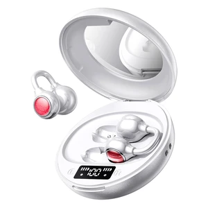 2026 Open Ear Clip-On Earbuds, Bluetooth 6.0, Mirror Case,40H, IPX6 Open Ear Earbuds for Women Stylish powder compact case with LED display and mirror, 40H playtime and IPX6 Waterproof purple 2026 Open Ear Clip-On Earbuds, Bluetooth 6.0, Mirror Case,40H, IPX6 Open Ear Earbuds for Women Stylish powder compact case with LED display and mirror, 40H playtime and IPX6 Waterproof purple