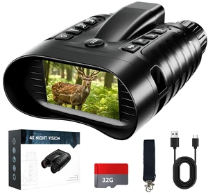 4K Night Vision Binoculars with 350m Rangefinder, 36MP32GB 4K Night Vision Binoculars with 350m Rangefinder, 36MP32GB