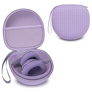 Headphone Case for Soundcore Anker/Beats/BERIBES/JLab Headphones, Purple for Soundcore Anker Q20i/Q30,JLab JBuds Lux ANC,Beats Studio Pro/Solo 4 3,BERIBES,KVIDIO,TOZO HT3 Over-Ear Headphones Case Headphone Case for Soundcore Anker/Beats/BERIBES/JLab Headphones, Purple for Soundcore Anker Q20i/Q30,JLab JBuds Lux ANC,Beats Studio Pro/Solo 4 3,BERIBES,KVIDIO,TOZO HT3 Over-Ear Headphones Case