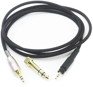 Replacement Cable for SHURE SRH840 SRH940 SRH440 SRH750DJ Headphones Braided Wire Audio Upgrade HiFi Stereo Cord 150cm/4.5ft Replacement Cable for SHURE SRH840 SRH940 SRH440 SRH750DJ Headphones Braided Wire Audio Upgrade HiFi Stereo Cord 150cm/4.5ft