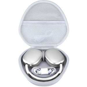 Hard Case Replacement for Apple Airpods Max Over-Ear Headphones Hard Shell Shockproof, Portable Headphone Storage, Mesh Bag Organizer, Lightweight Travel Hard Case Replacement for Apple Airpods Max Over-Ear Headphones Hard Shell Shockproof, Portable Headphone Storage, Mesh Bag Organizer, Lightweight Travel