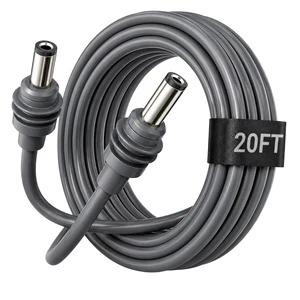 Starlink Mini Power Cable 20FT/6M, DC5521 Male to Male DC to DC Replacement Cord, 18AWG Waterproof Mating Power Cable for Starlink Mini RV, Camping, Van, Off-Grid Outdoor Setup Starlink Mini Power Cable 20FT/6M, DC5521 Male to Male DC to DC Replacement Cord, 18AWG Waterproof Mating Power Cable for Starlink Mini RV, Camping, Van, Off-Grid Outdoor Setup