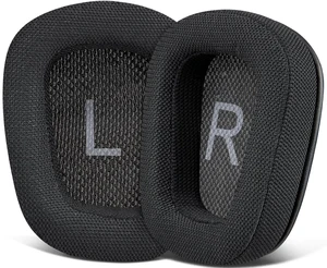 Full Mesh Earpads for Logitech G935/G933/G930/G432/G35 - Black for G35/G930/G933/G935/G633/G635/G533/G430/G431/G432/G433/G332/G230/G231/G233 Headphones Full Mesh Earpads for Logitech G935/G933/G930/G432/G35 - Black for G35/G930/G933/G935/G633/G635/G533/G430/G431/G432/G433/G332/G230/G231/G233 Headphones