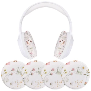 2 Pairs Wildflower Fabric Headphone Covers Stretchable Elastic Ear Cup Protectors, Vintage Washable, Sweatproof Ear Pad Sleeves, Boho Headphone Accessories, Study Gaming Gym, 3.54 Inch 2 Pairs Wildflower Fabric Headphone Covers Stretchable Elastic Ear Cup Protectors, Vintage Washable, Sweatproof Ear Pad Sleeves, Boho Headphone Accessories, Study Gaming Gym, 3.54 Inch