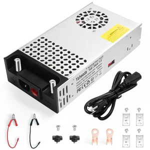 New Version Converter, 110V AC to 12V DC Converter Power Supply 12V 360W 30A DC Switch Transformer for RV,Pump,LED Strip, LCD Monitor (12V 360W) New Version Converter, 110V AC to 12V DC Converter Power Supply 12V 360W 30A DC Switch Transformer for RV,Pump,LED Strip, LCD Monitor (12V 360W)