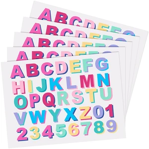 5 Sheets Monogram Stickers A-z 0-9 Vinyl Decals 1.6 in, Pastel Preppy Girly Style for Suitcases, Water Bottles, Laptop, Classroom, Mailbox, Crafts, Bulk Alphabet Number Monogram Stickers 5 Sheets Monogram Stickers A-z 0-9 Vinyl Decals 1.6 in, Pastel Preppy Girly Style for Suitcases, Water Bottles, Laptop, Classroom, Mailbox, Crafts, Bulk Alphabet Number Monogram Stickers