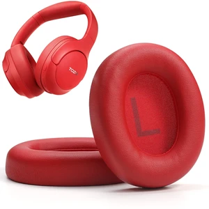 HT2 Replacement Earpads Cushion, Softer Protein Leather Ear Cover Waterproof for Comfortable Fit with Dustproof Mesh, Sound-Isolation Foam Dark Red HT2 Replacement Earpads Cushion, Softer Protein Leather Ear Cover Waterproof for Comfortable Fit with Dustproof Mesh, Sound-Isolation Foam Dark Red