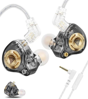 Wired Gaming Earbuds with Mic, 11mm Dynamic Driver HiFi in Ear Monitors, 3-Way Adjustable Tuning Switch Detachable Cable IEM Earphones, Deep Bass Noise Isolating Headphones for Musician Game PC Laptop Wired Gaming Earbuds with Mic, 11mm Dynamic Driver HiFi in Ear Monitors, 3-Way Adjustable Tuning Switch Detachable Cable IEM Earphones, Deep Bass Noise Isolating Headphones for Musician Game PC Laptop