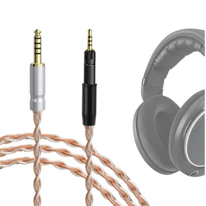 Apollo Upgrade 4.4mm to 2.5mm Headphone Cable for Sennheiser HD620S Fits Sennheiser HD599, HD598, HD560S, HD400 PRO, HD579, HD569, 4-Strand 6N OCC/Silver-Plated OCC Braid, 4.9 Ft/1.5 m Apollo Upgrade 4.4mm to 2.5mm Headphone Cable for Sennheiser HD620S Fits Sennheiser HD599, HD598, HD560S, HD400 PRO, HD579, HD569, 4-Strand 6N OCC/Silver-Plated OCC Braid, 4.9 Ft/1.5 m