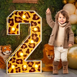 3ft Marquee Numbers 2 for Safari 2nd-Birthday Decorations Large Light Up Number 2 Two Wild Birthday Decoration Wild Second Party Decor Balloon Frame 20 Pcs Accessory Set 3ft Marquee Numbers 2 for Safari 2nd-Birthday Decorations Large Light Up Number 2 Two Wild Birthday Decoration Wild Second Party Decor Balloon Frame 20 Pcs Accessory Set