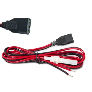 2-Wire CB Power Cable 3 Pin CB Power Cord with 15A Fuse Replacement CB Radio Power Cord for Cobra Uniden Midliand Galaxy Connex CB Ham Radio (1 Pack) 2-Wire CB Power Cable 3 Pin CB Power Cord with 15A Fuse Replacement CB Radio Power Cord for Cobra Uniden Midliand Galaxy Connex CB Ham Radio (1 Pack)