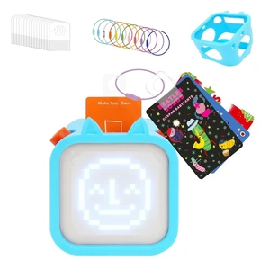 Silicone Case for Yoto Player (3rd Gen.) with 100 Pcs Self-Adhesive Card Holder for Yoto Cards + 10 Pcs Removable Card Rings (Blue) Silicone Case for Yoto Player (3rd Gen.) with 100 Pcs Self-Adhesive Card Holder for Yoto Cards + 10 Pcs Removable Card Rings (Blue)
