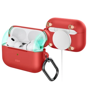 for Airpods Pro 2 Case (HaloLock), Compatible with MagSafe, Red Compatible with AirPods Pro 2nd/1st Gen Case(2023/2022/2019), Magnetic Lid, Full Drop Protection for Airpods Pro 2 Case (HaloLock), Compatible with MagSafe, Red Compatible with AirPods Pro 2nd/1st Gen Case(2023/2022/2019), Magnetic Lid, Full Drop Protection