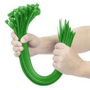 Green 20 Inch Zip Ties Heavy Duty 100 Pack, 200 LBS Ultra Strong Plastic Wire Ties, Large Cable Ties Extra Long Tie Wraps, Indoor and Outdoor UV Resistant Green 20 Inch Zip Ties Heavy Duty 100 Pack, 200 LBS Ultra Strong Plastic Wire Ties, Large Cable Ties Extra Long Tie Wraps, Indoor and Outdoor UV Resistant