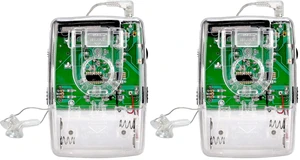 TR624 Portable Radios AM FM, Pocket Mini Radio, Clear Radio with Crystal Headphone, Powered by AAA Battery, Suit for Indoor Outdoor (Clear) (Pack of 2) TR624 Portable Radios AM FM, Pocket Mini Radio, Clear Radio with Crystal Headphone, Powered by AAA Battery, Suit for Indoor Outdoor (Clear) (Pack of 2)