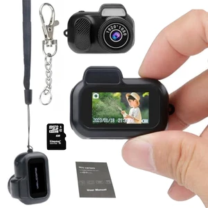 Keychain Camera, 1080P mini Pixel, Micro mini DV/Camcorder, Portable chainwith Eight Filters, Long Battery Life for Indoor and Outdoor use (64G) Keychain Camera, 1080P mini Pixel, Micro mini DV/Camcorder, Portable chainwith Eight Filters, Long Battery Life for Indoor and Outdoor use (64G)