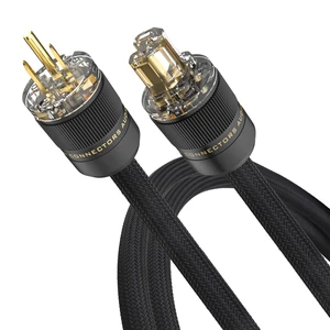 Audiocrast 3.3FT Audiophile Power Cable 10AWG for Hi-Fi Systems NEMA 5-15P to C15 AC Power Cable,OFC Conductors,Pure Copper Shielding,Pure Copper Plugs,125V 15A,Black Braided Mesh Audiocrast 3.3FT Audiophile Power Cable 10AWG for Hi-Fi Systems NEMA 5-15P to C15 AC Power Cable,OFC Conductors,Pure Copper Shielding,Pure Copper Plugs,125V 15A,Black Braided Mesh