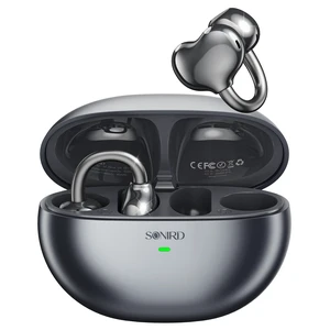 Clip-On Earbuds,Open-Ear Wireless Headphones,40H Playtime,ENC,Black Clip-on Ear Earbuds, Bluetooth 6.0 Wireless Open Ear Headphones,Earbuds Comfortable Fit with Crystal Clear Sound,for Gym Clip-On Earbuds,Open-Ear Wireless Headphones,40H Playtime,ENC,Black Clip-on Ear Earbuds, Bluetooth 6.0 Wireless Open Ear Headphones,Earbuds Comfortable Fit with Crystal Clear Sound,for Gym