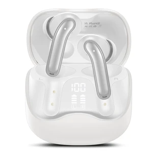 Hybrid Active Noise Canceling Wireless Earbuds, 6 Mics ENC Clear Call Ear Buds, Hi-Res Audio Deep Bass Bluetooth 5.4 Headphones, 48H Playtime, IP7, 8 EQ Modes, Multipoint Connection (White) Hybrid Active Noise Canceling Wireless Earbuds, 6 Mics ENC Clear Call Ear Buds, Hi-Res Audio Deep Bass Bluetooth 5.4 Headphones, 48H Playtime, IP7, 8 EQ Modes, Multipoint Connection (White)