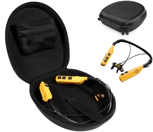Case Compatible with DEWALT Neckband Headphones and 2-in-1 Neckband Headphones w/Built-in Speakers (Black) Case Compatible with DEWALT Neckband Headphones and 2-in-1 Neckband Headphones w/Built-in Speakers (Black)