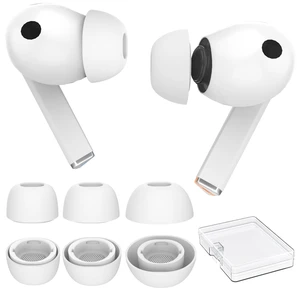 Ear Tips for Samsung Galaxy Buds4 Pro & Samsung Galaxy Buds3 Pro 3 Pairs S/M/L, Added Storage Box, with Noise Reduction Hole, Built-in Dust Mesh Design, Restore Original, Fits Charging Case Ear Tips for Samsung Galaxy Buds4 Pro & Samsung Galaxy Buds3 Pro 3 Pairs S/M/L, Added Storage Box, with Noise Reduction Hole, Built-in Dust Mesh Design, Restore Original, Fits Charging Case