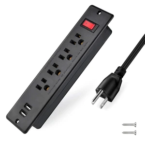 USB Power Strip Recessed Power Socket Mountable Outlet Extender Multiple Protection 4 Outlet 2 USB Built in Conference Desk Workbench USB Power Strip Recessed Power Socket Mountable Outlet Extender Multiple Protection 4 Outlet 2 USB Built in Conference Desk Workbench