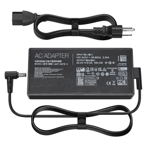 ASUS 180W AC Adapter Charger for ROG Zephyrus G14 G15 GA502 GA401, TUF Gaming A15-FA506 A17-FA706, Zenbook Pro14 - 20V 9A, 6.0x3.7mm, ADP-180TB H ASUS 180W AC Adapter Charger for ROG Zephyrus G14 G15 GA502 GA401, TUF Gaming A15-FA506 A17-FA706, Zenbook Pro14 - 20V 9A, 6.0x3.7mm, ADP-180TB H