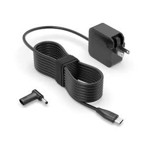65W 45W 2-in-1 USB-C GaN Mini Charger Fit for Lenovo ThinkPad/IdeaPad/Chromebook/Flex, V14 V15, Type C & Round Tip, Universal AC Adapter 65W 45W 2-in-1 USB-C GaN Mini Charger Fit for Lenovo ThinkPad/IdeaPad/Chromebook/Flex, V14 V15, Type C & Round Tip, Universal AC Adapter