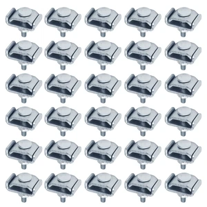 30 Pack Splice Washer Kit, Cable Raceways Gridwall Connector Clip For Basket Wire Mesh Cable Tray 30 Pack Splice Washer Kit, Cable Raceways Gridwall Connector Clip For Basket Wire Mesh Cable Tray