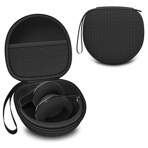 Headphone Case for Soundcore Anker/Beats/BERIBES/JLab Etc Headphones, Black for Soundcore Anker Q20i/Q30,JLab JBuds Lux ANC,Beats Studio Pro/Solo 4 3,BERIBES,KVIDIO,TOZO HT3 Over-Ear Headphones Case Headphone Case for Soundcore Anker/Beats/BERIBES/JLab Etc Headphones, Black for Soundcore Anker Q20i/Q30,JLab JBuds Lux ANC,Beats Studio Pro/Solo 4 3,BERIBES,KVIDIO,TOZO HT3 Over-Ear Headphones Case