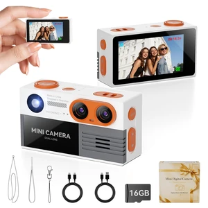 Vintage Mini Keychain Camera: 2K Dual Lens Digital Camera with 16GB Card,Vintage Keychain Video Camera, 1.97" HD LCD Display, 600mAh Battery Portable Y2K Retro Small Cameras with Elegant Gift Box Vintage Mini Keychain Camera: 2K Dual Lens Digital Camera with 16GB Card,Vintage Keychain Video Camera, 1.97" HD LCD Display, 600mAh Battery Portable Y2K Retro Small Cameras with Elegant Gift Box