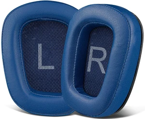 Earpads for Logitech G35/G930/G933/G935/G633/G635/G533/G430/G431/G432/G433/G332/G230/G231/G233 Gaming Headset, Replacement Ear Pads Cushions with Protein Leather - Navy Blue Earpads for Logitech G35/G930/G933/G935/G633/G635/G533/G430/G431/G432/G433/G332/G230/G231/G233 Gaming Headset, Replacement Ear Pads Cushions with Protein Leather - Navy Blue