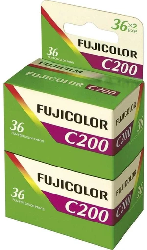 Fujicolor C200 35 mm 36 Exposure Colour Print Camera Film Twin Pack Fujicolor C200 35 mm 36 Exposure Colour Print Camera Film Twin Pack